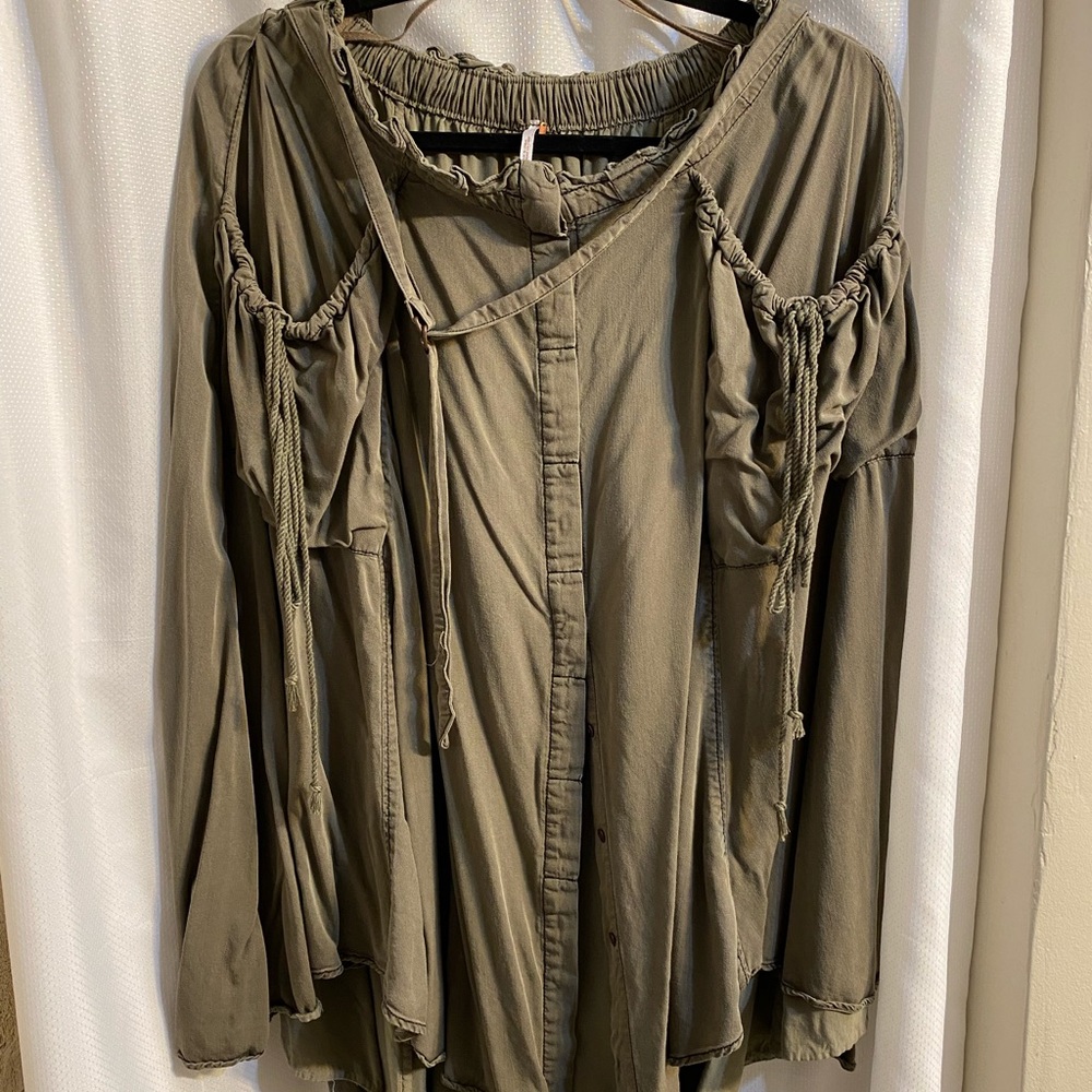 Free People Cargo Skirt